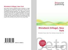Rhinebeck (Village), New York的封面