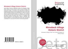 Rhinebeck Village Historic District的封面