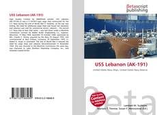 Portada del libro de USS Lebanon (AK-191)