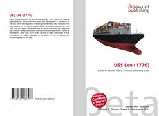 USS Lee (1776) kitap kapağı