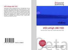 USS Lehigh (AK-192) kitap kapağı