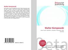 Обложка Walter Kempowski