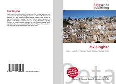 Portada del libro de Pak Singhar
