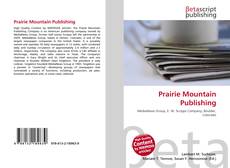 Portada del libro de Prairie Mountain Publishing