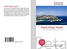Pakala Village, Hawaii的封面