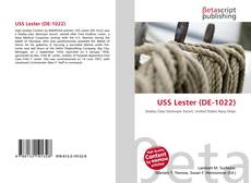 USS Lester (DE-1022) kitap kapağı