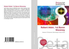 Buchcover von Robert Adair, 1st Baron Waveney