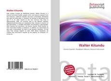 Обложка Walter Kitundu