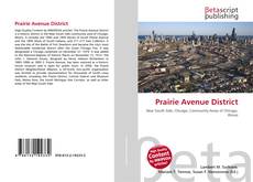 Buchcover von Prairie Avenue District