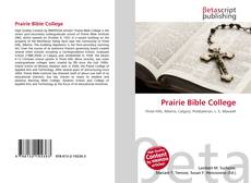 Buchcover von Prairie Bible College