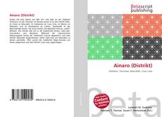 Capa do livro de Ainaro (Distrikt) 