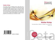 Portada del libro de Walter Kniep