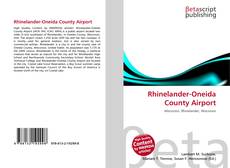 Copertina di Rhinelander-Oneida County Airport