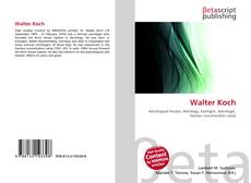 Copertina di Walter Koch
