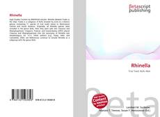Portada del libro de Rhinella
