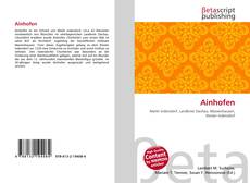 Couverture de Ainhofen