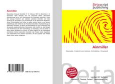 Portada del libro de Ainmiller