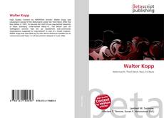 Walter Kopp kitap kapağı