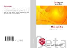 Capa do livro de Rhineuridae 