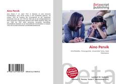 Capa do livro de Aino Pervik 