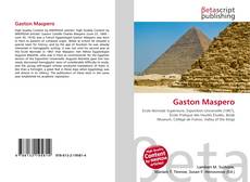Capa do livro de Gaston Maspero 