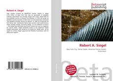 Capa do livro de Robert A. Siegel 