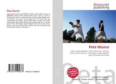 Capa do livro de Pete Munro 