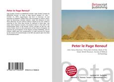 Couverture de Peter le Page Renouf
