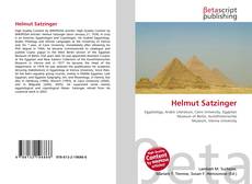 Couverture de Helmut Satzinger