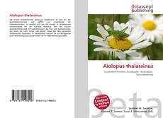 Couverture de Aiolopus thalassinus