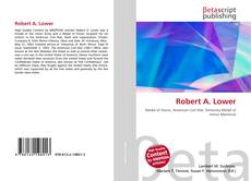 Couverture de Robert A. Lower