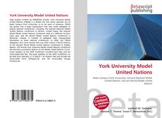 Copertina di York University Model United Nations