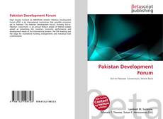 Couverture de Pakistan Development Forum