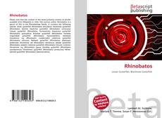 Bookcover of Rhinobatos