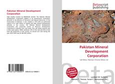 Buchcover von Pakistan Mineral Development Corporation