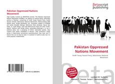 Portada del libro de Pakistan Oppressed Nations Movement