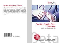 Couverture de Pakistan Peoples Party (Sherpao)