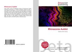 Copertina di Rhinoceros Auklet