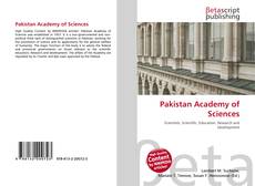 Copertina di Pakistan Academy of Sciences