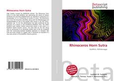 Copertina di Rhinoceros Horn Sutra