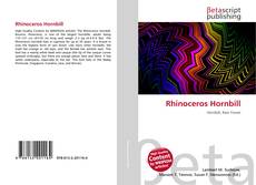 Buchcover von Rhinoceros Hornbill