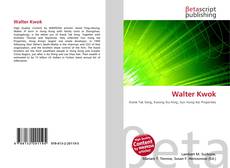 Buchcover von Walter Kwok