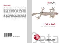 Capa do livro de Prairie Skink 
