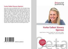 Copertina di Yorke-Talbot Slavery Opinion