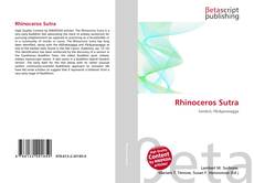 Capa do livro de Rhinoceros Sutra 
