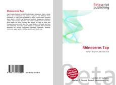 Capa do livro de Rhinoceros Tap 