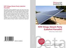 Capa do livro de NTR Telugu Desam Party (Lakshmi Parvathi) 