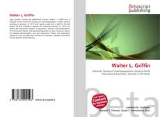 Capa do livro de Walter L. Griffin 