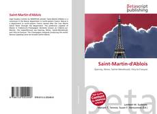 Capa do livro de Saint-Martin-d'Ablois 