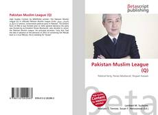 Buchcover von Pakistan Muslim League (Q)